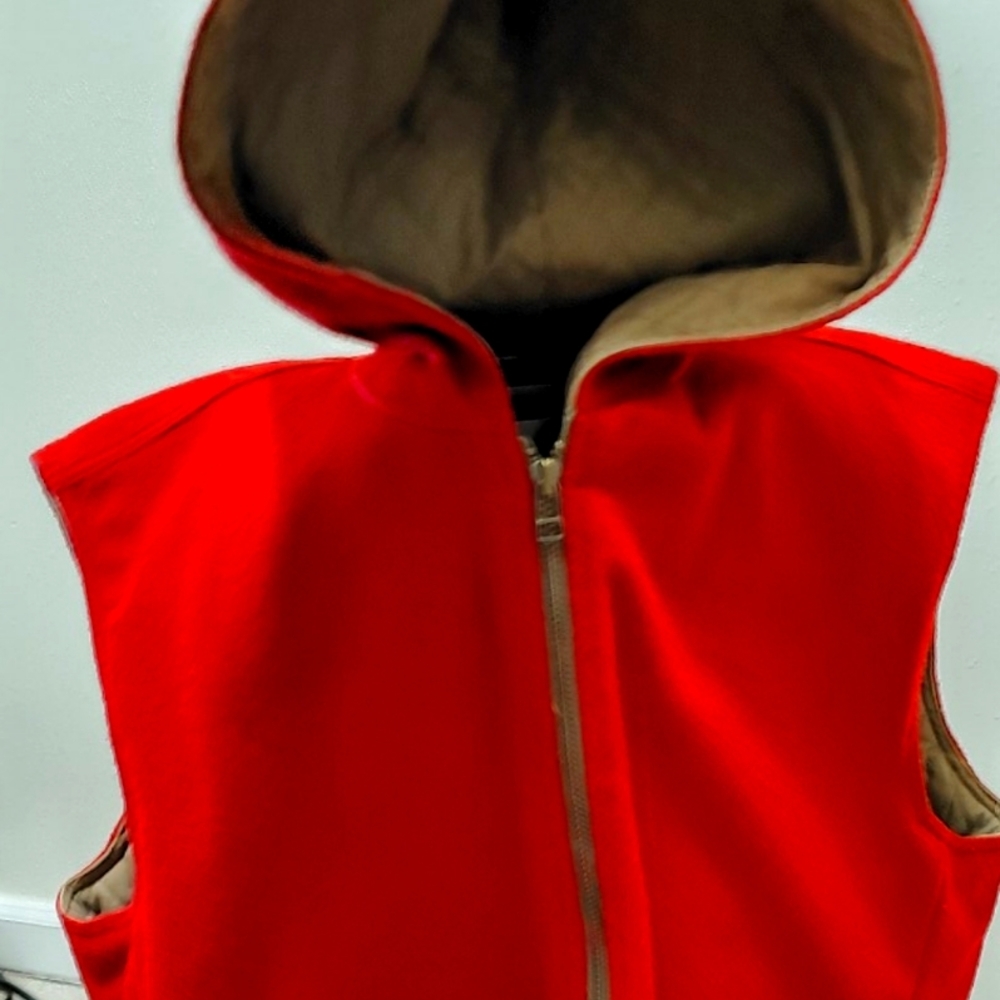 j. Peterman co. men's zip hood vest